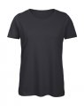 Dames T-shirt Biologisch B&C Inspire TW043 Dark Grey